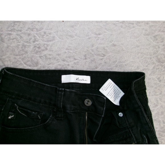 KanCan Black High Rise Skinny Jeans Women Size 7 27 Stretch Denim - Picture 5 of 9